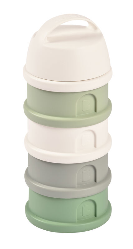 Béaba Milk dose boxes Cotton Sage Green
