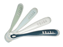 Béaba Set 4 Silicone Spoons | Storm