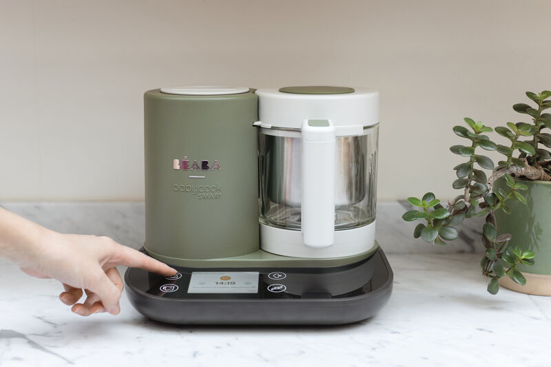 Béaba Smart BabyCook Babyvoedingsmaker | Grey Green