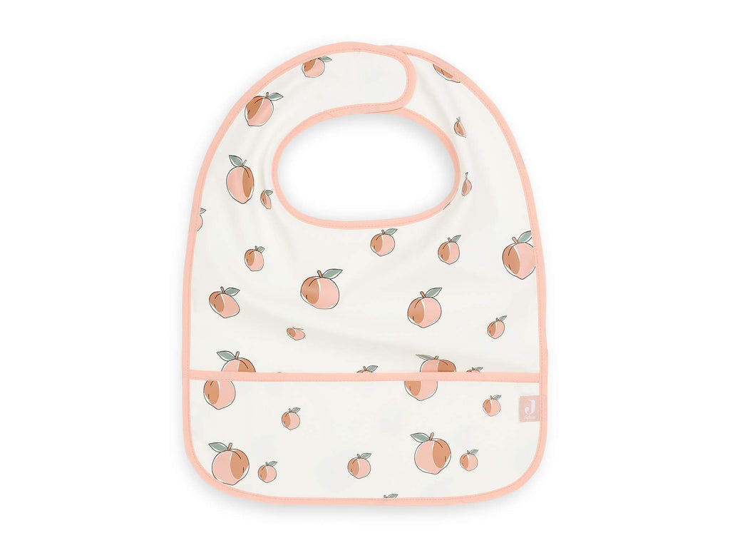 Jollein bib waterproof set 2 pieces | Peach