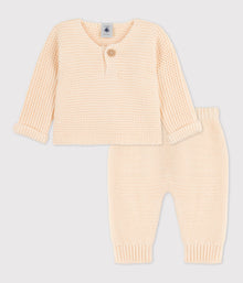 Petit Bateau baby suit 2-piece tricot | Avalanche