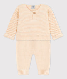 Petit Bateau baby suit 2-piece tricot | Avalanche