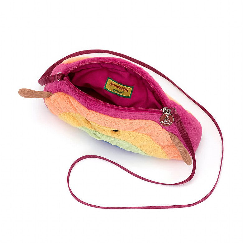 Jellycat cute shoulder bag | Amuseable Rainbow Bag