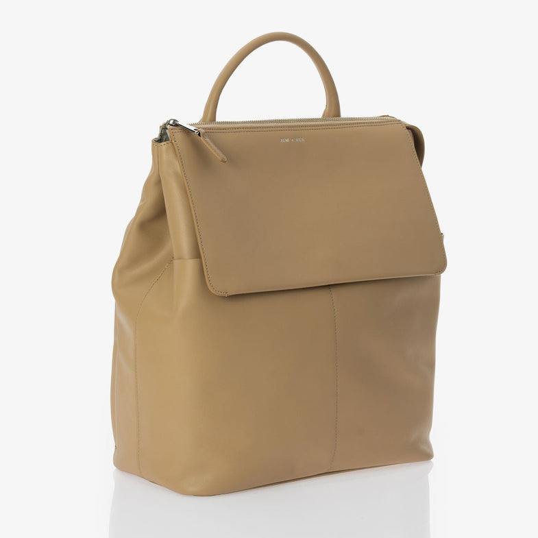 Jem + Bea Jemima Diaper Bag | Ada Backpack Sand