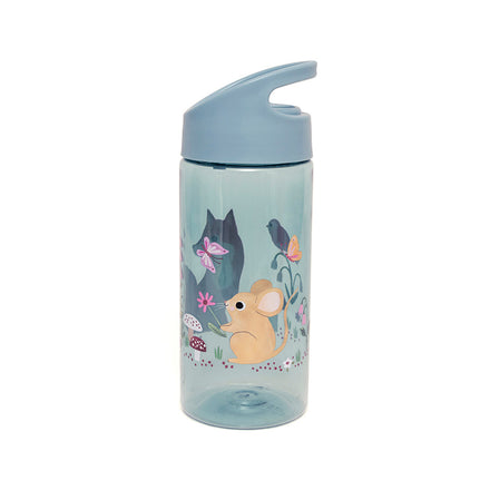 Petit Monkey Drinking bottle | Woodland Stone Blue