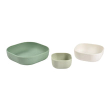 Béaba Silicone Bowls Set 3 | Green