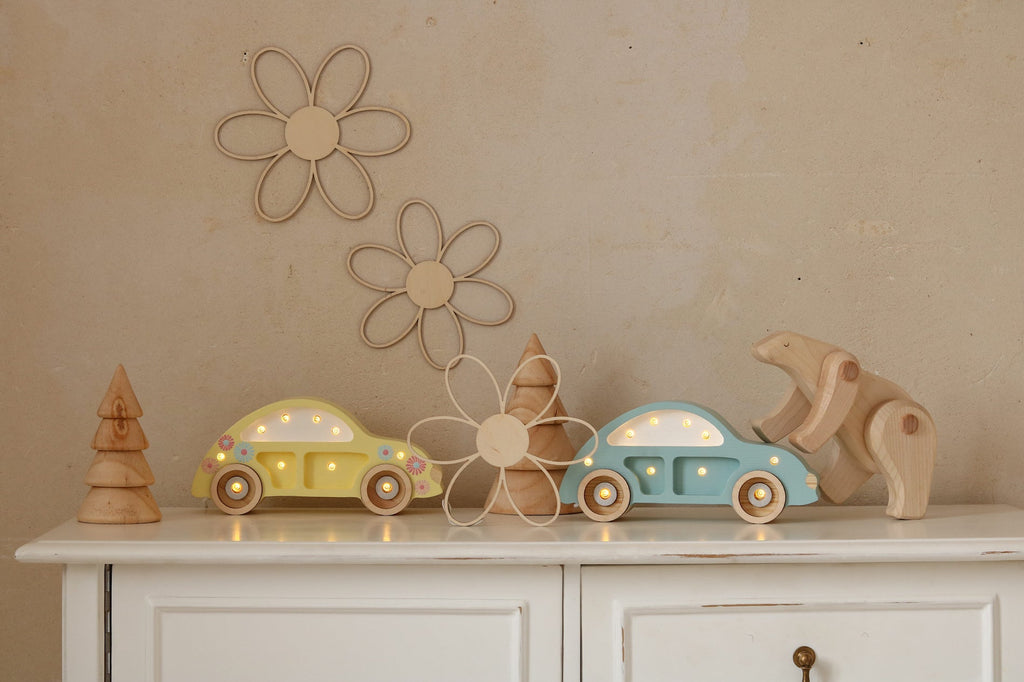 Little Lights Lamp Beetle Car Mini | Sunflower