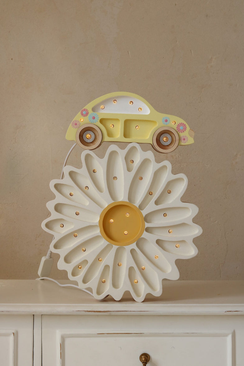 Little Lights Lamp Beetle Car Mini | Sunflower