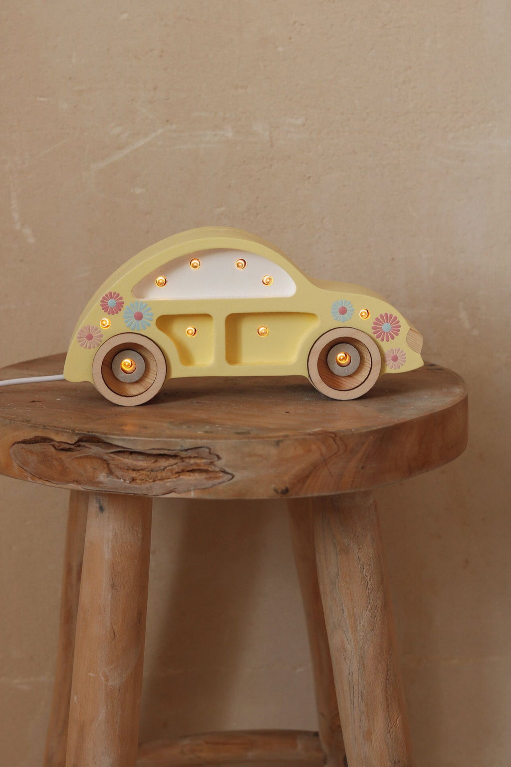 Little Lights Lamp Beetle Car Mini | Sunflower