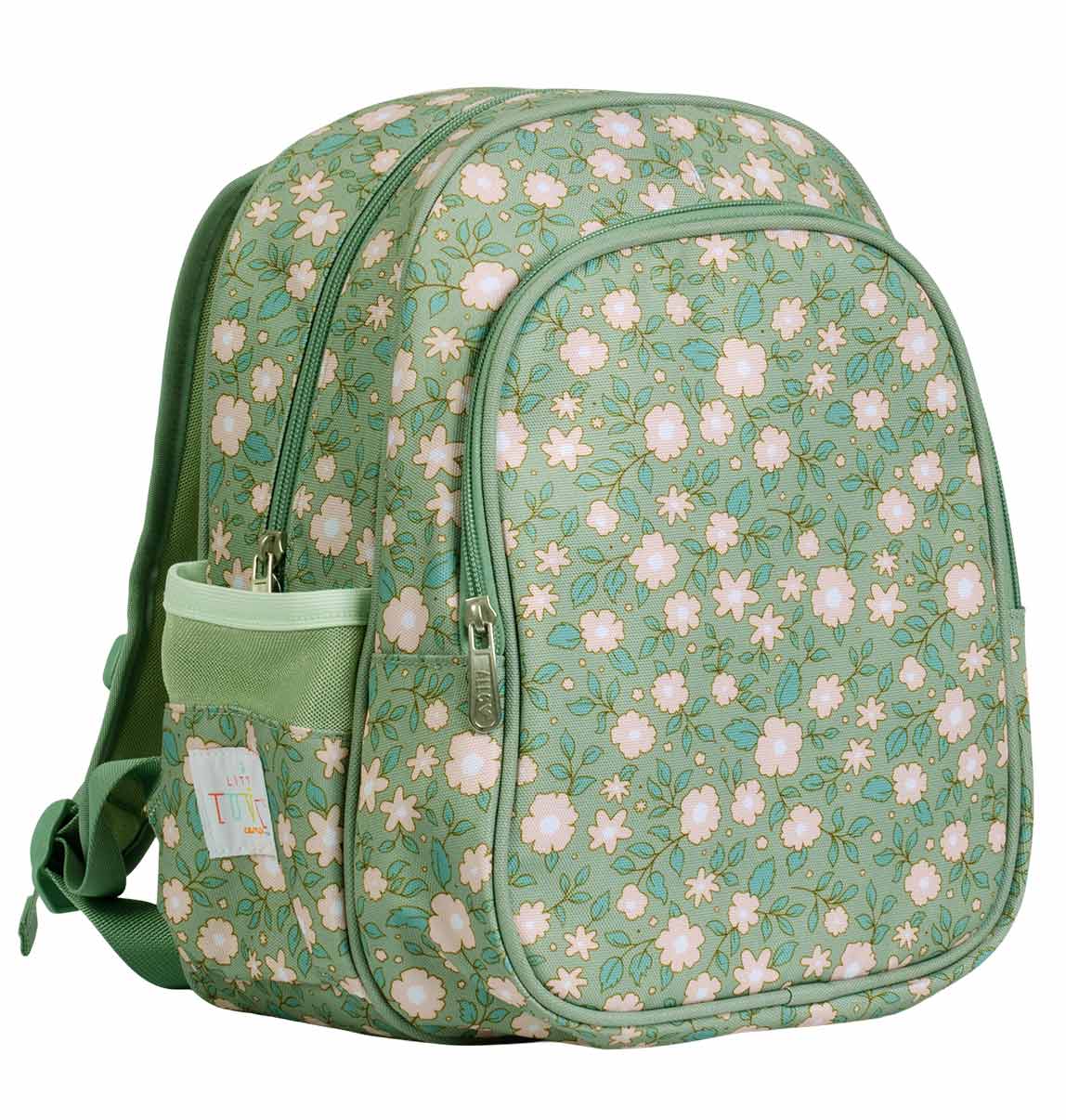 A Little Lovely Company Backpack | Blossoms - Sage Green