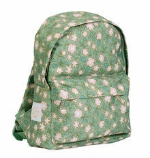 A Little Lovely Company Backpack | Blossoms - Sage Green