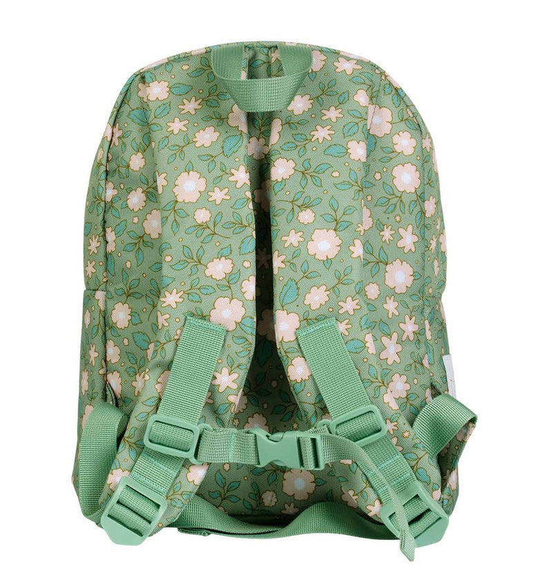 A Little Lovely Company Backpack | Blossoms - Sage Green