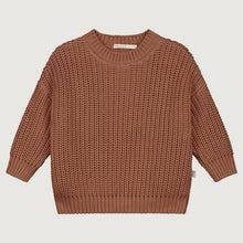 Yuki Chunky Knit Sweater | Brick*