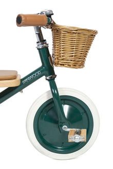 Banwood trike tricycle With basket | Green