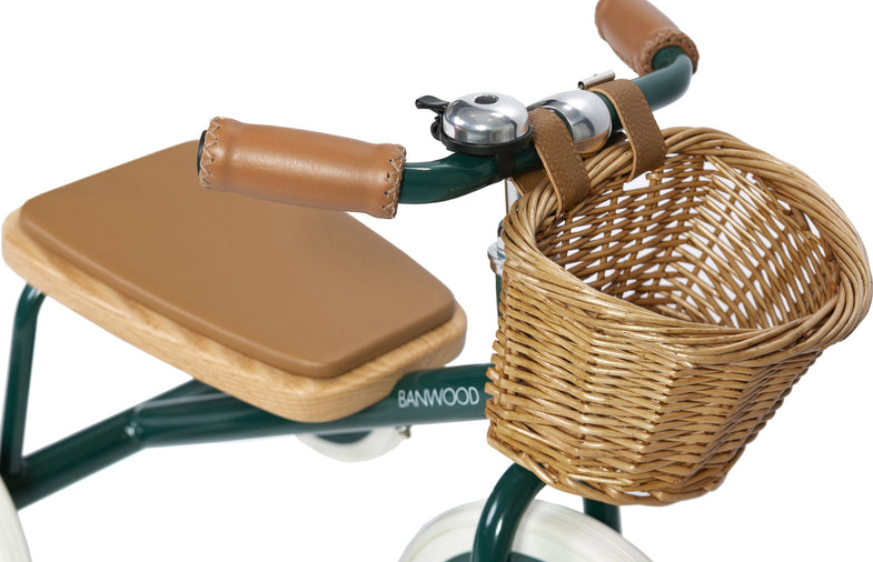 Banwood trike tricycle With basket | Green