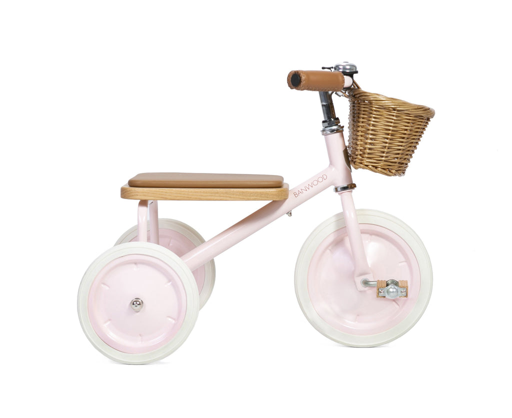 Banwood Trike Driewieler Met Mandje | Pink