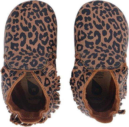 Bobux Soft Soles Caramel Leopard