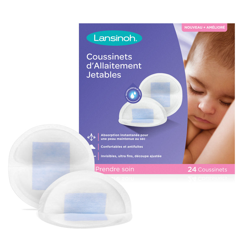 Lansinoh disposable breast compresses 24st