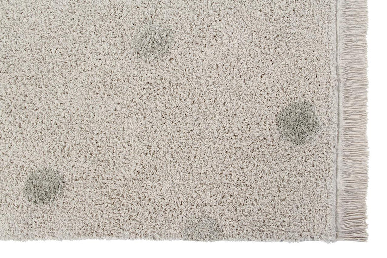 Lorena Canals Machine washable Carpet 120x160cm Hippy Dots Natural Olive