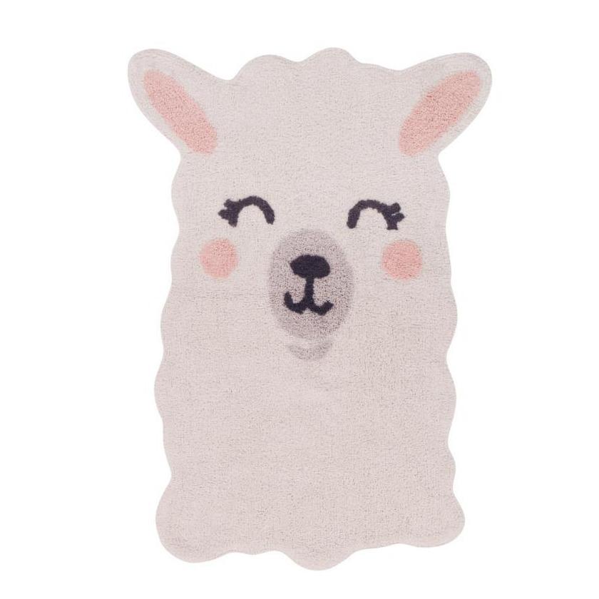 Lorena Canals machine washable Carpet 120cm Mr Wonderful | Llama