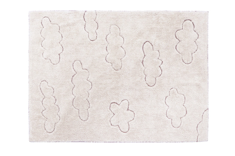 Lorena Canals Machine washable recycled Carpet 120x160cm Clouds