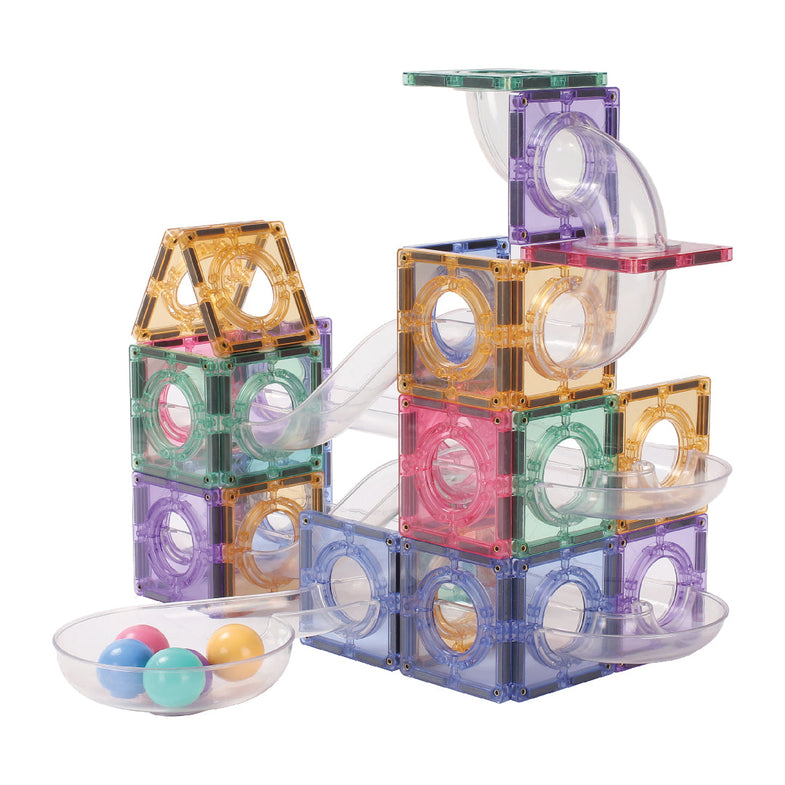 Cleverclixx Ball Run Creative Pack Pastel | 70 pieces