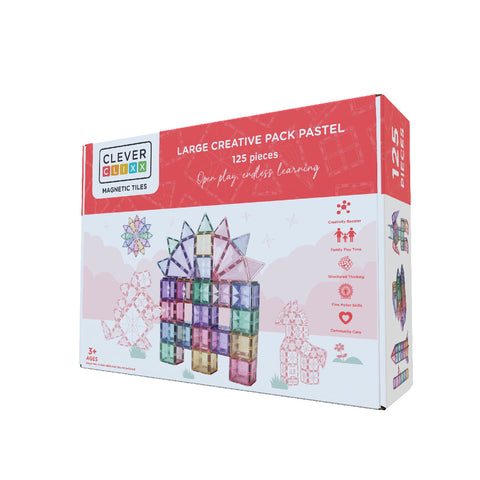 Cleverclixx Large Creative Pack Pastel | 125 pieces - Pre order delivery from 30/10