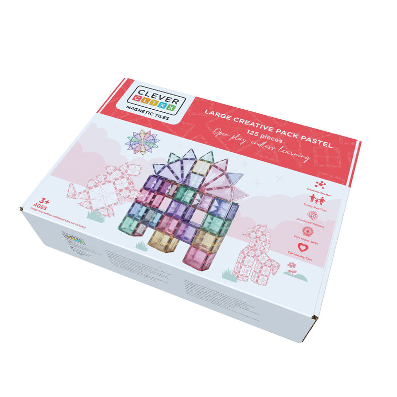 Cleverclixx Large Creative Pack Pastel | 125 pieces