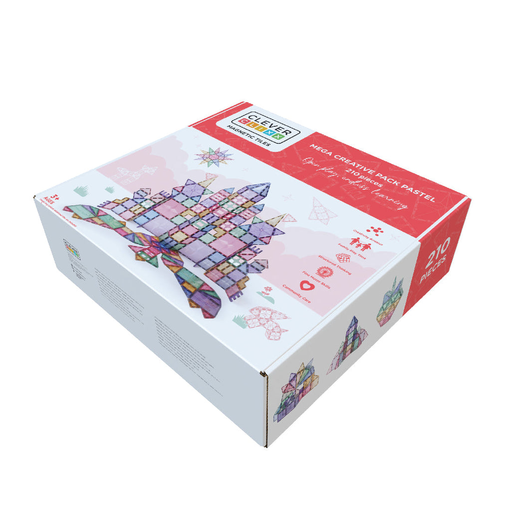 Cleverclixx Mega Creative Pack Pastel | 210 pieces