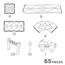 CleverClixx Race Track Intense | 65 pieces