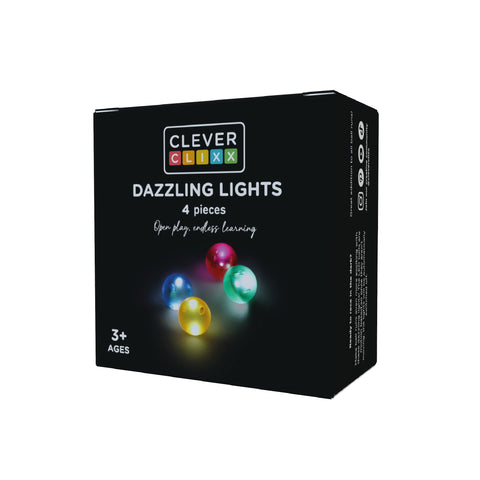 Cleverclixx Balls Pack Dazzling Lights | 4 pieces - Pre order delivery from mid of January