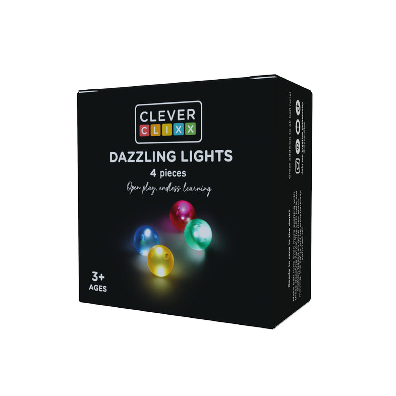 Cleverclixx Balls Pack Dazzling Lights | 4 pieces
