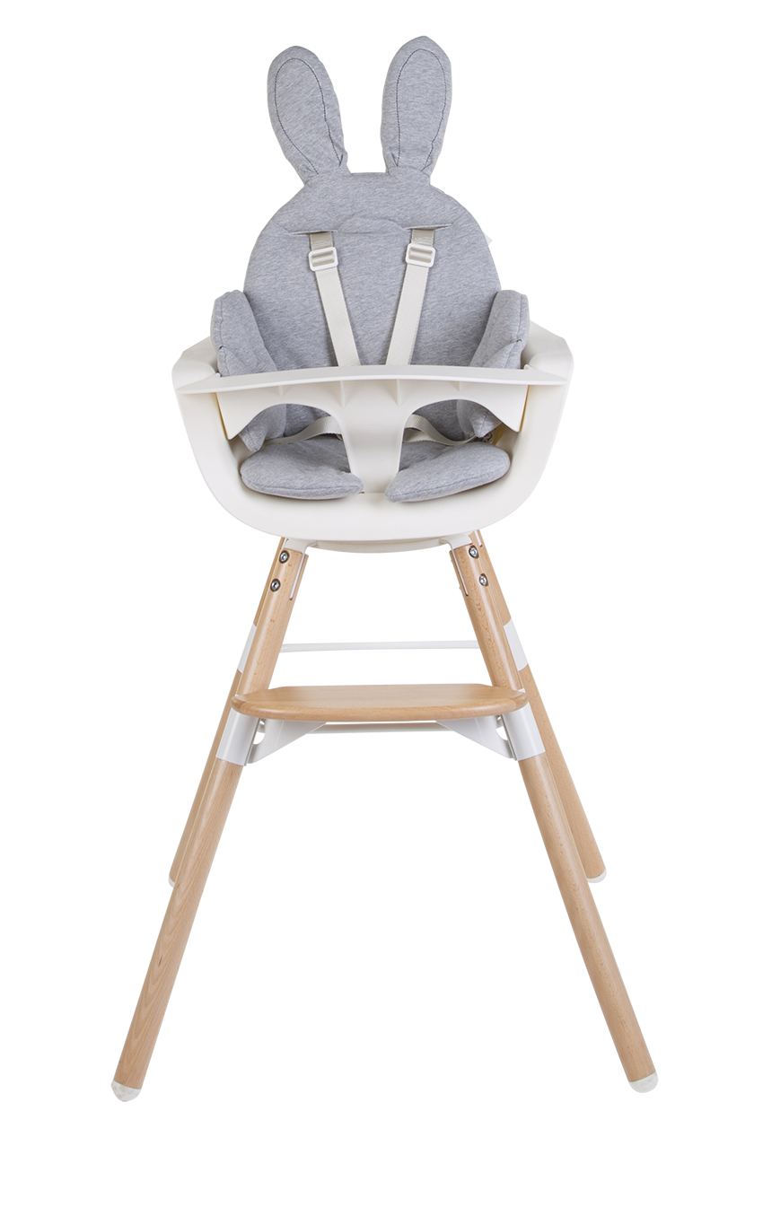 Childhome Universal Baby chair Pillow Rabbit Jersey Grey