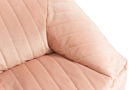 Nobodinoz Chelsea Velvet Beanbag | Bloom Pink