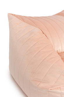 Nobodinoz Chelsea Velvet Beanbag | Bloom Pink