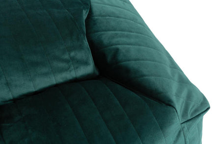 Nobodinoz Chelsea Velvet Beanbag | Jungle Green