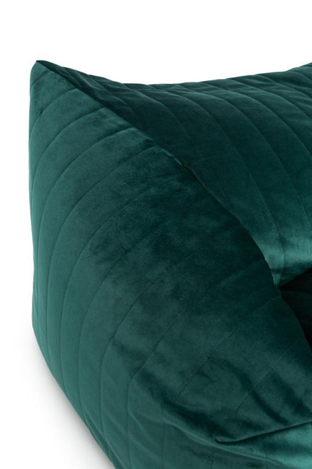 Nobodinoz Chelsea Velvet Beanbag | Jungle Green