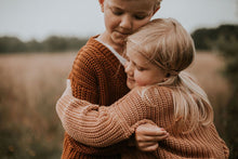 Yuki Chunky Knit Sweater | Coral