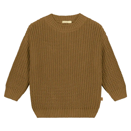 Yuki Chunky Knit Sweater | Golden