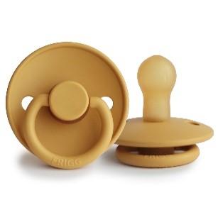 Frigg Classic Latex Pacifier 6 + M | Honey Gold