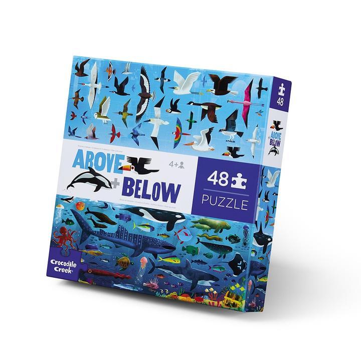Crocodile Creek Puzzle 48 Pieces - Above & Below | Sea & Sky