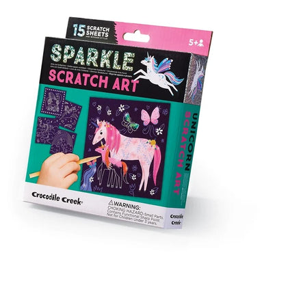 Crocodile Creek craft set Scratch | Unicorn