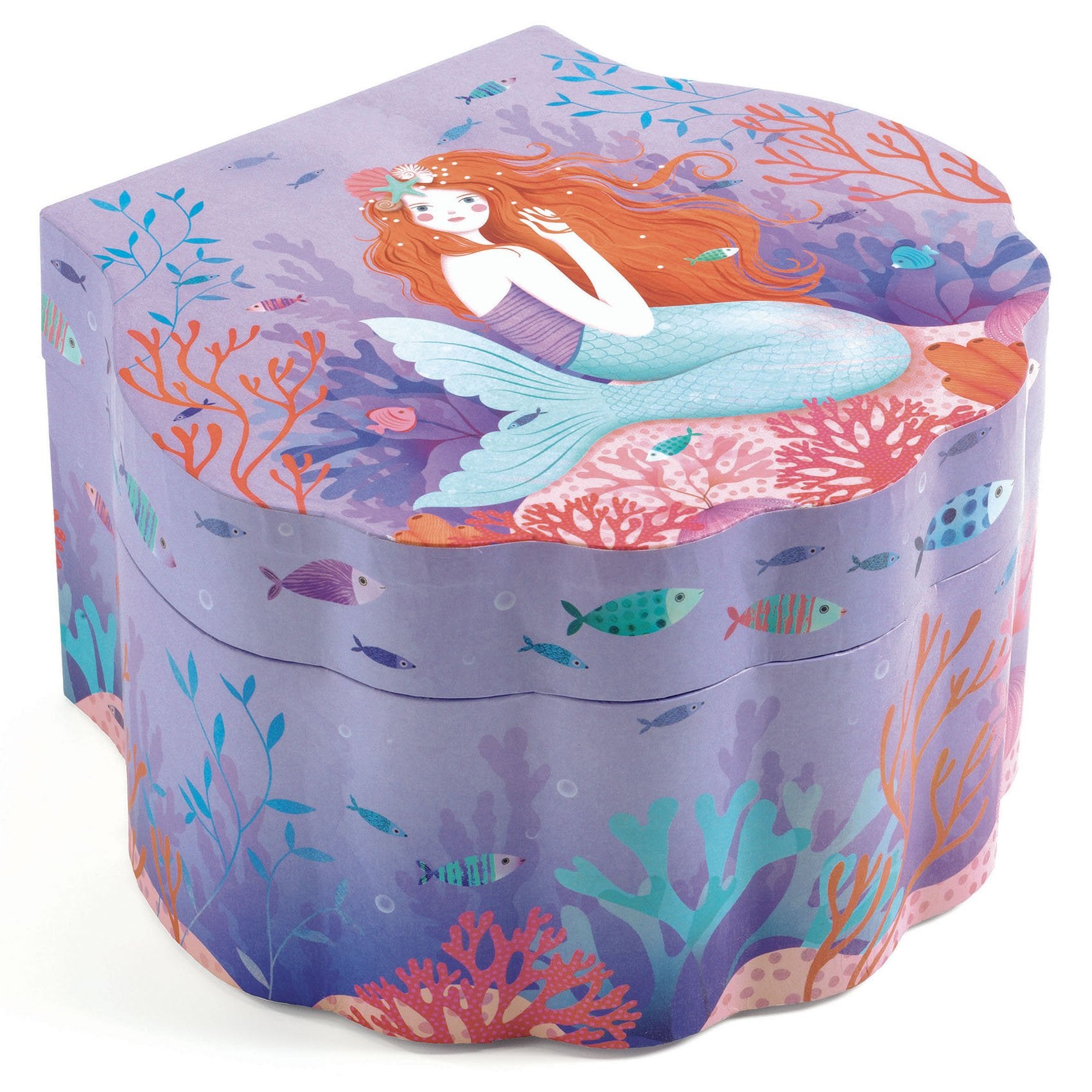 Djeco musical Jewelry Box | Mermaid