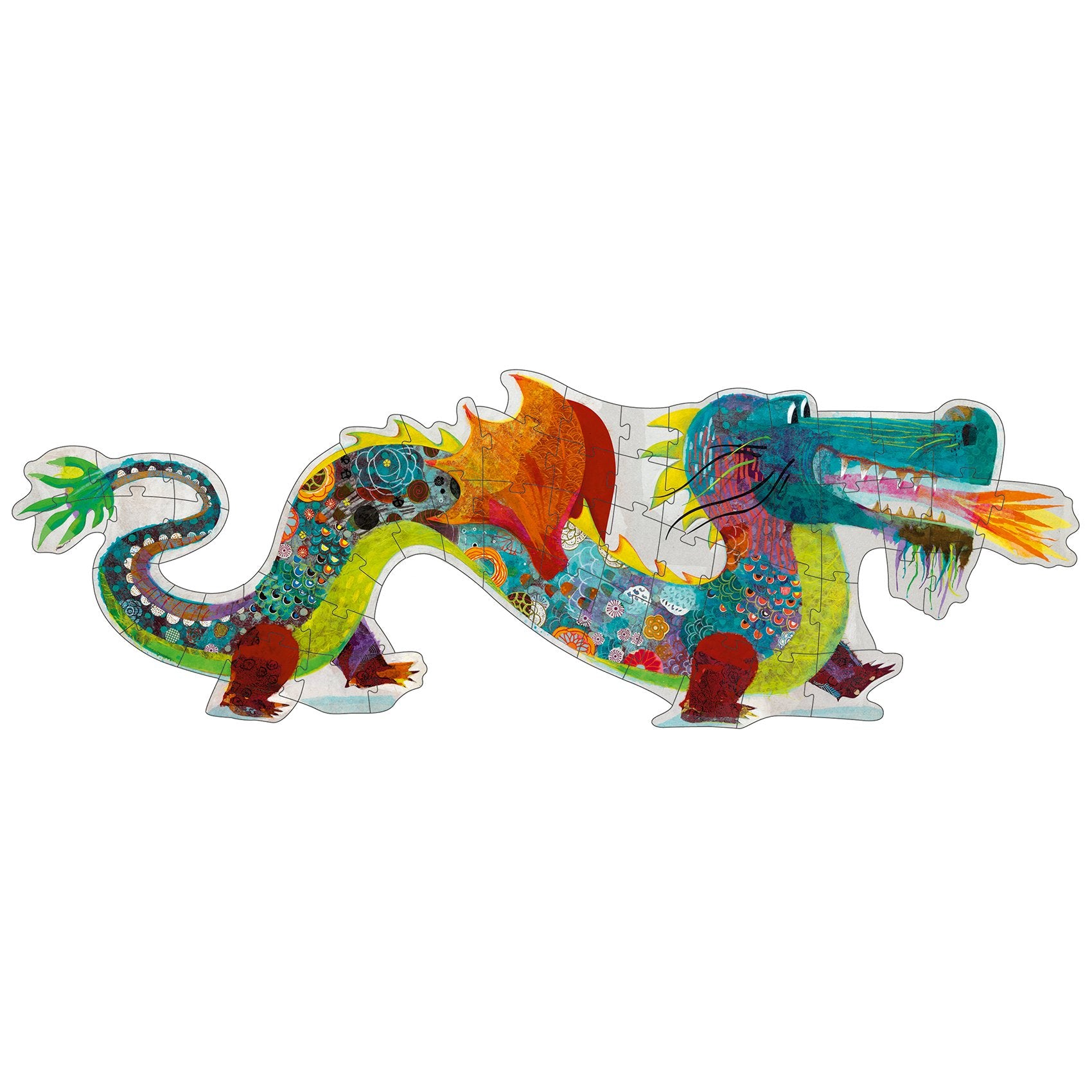 Djeco XL puzzle 58 pieces | Leon De Dragon