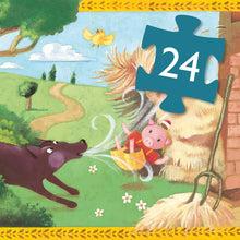 Djeco Silhouette Puzzle 24 Pieces | 3 small piglets