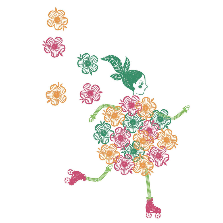 Djeco stamp set | Flower girls