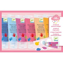 Djeco finger paint Pastels