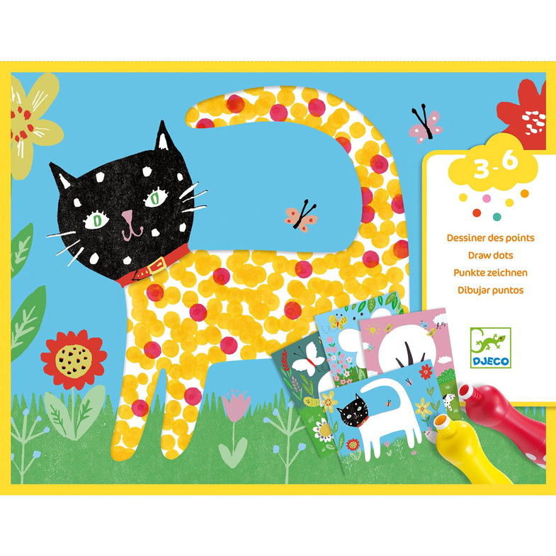 Djeco Craft Set 18m + | Drawing With dots