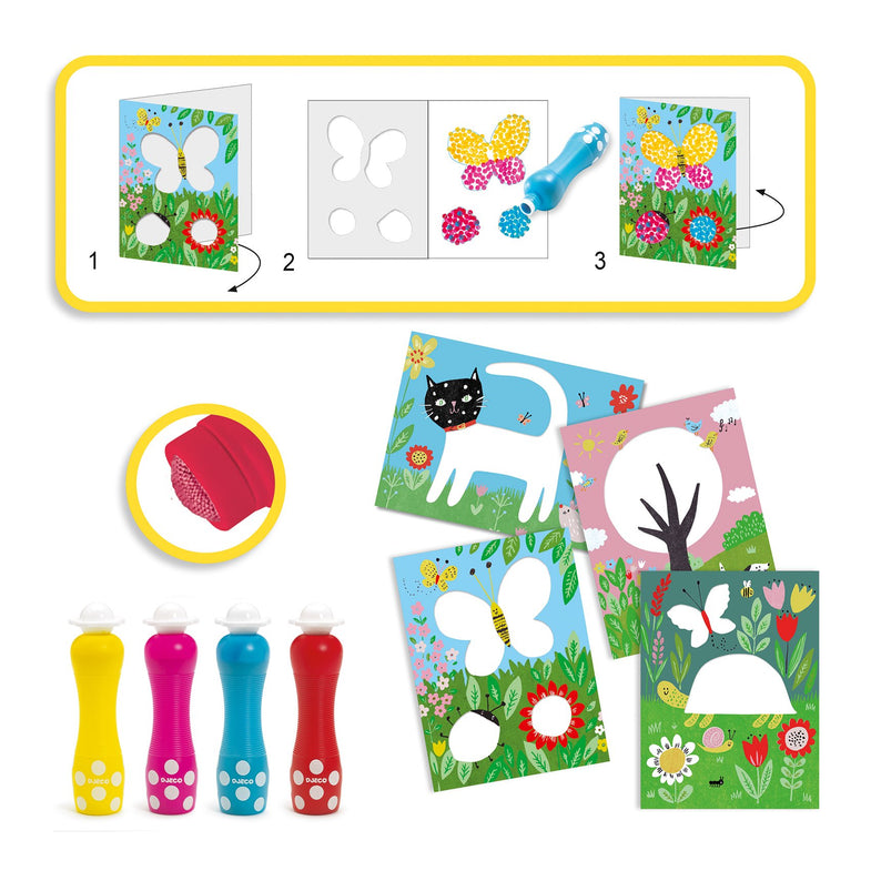 Djeco Craft Set 18m + | Drawing With dots