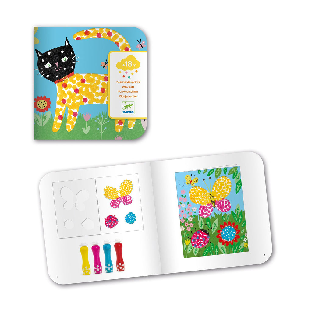 Djeco Craft Set 18m + | Drawing With dots